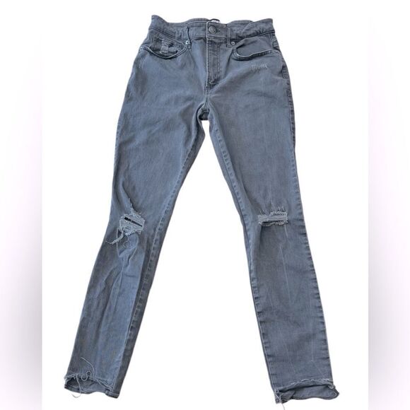 Express Pants - Womens’ Grey Express High Rise Ankle Legging 4R